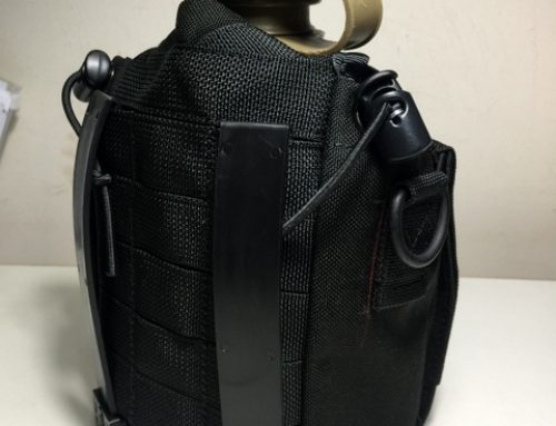 Custom made saw & water canteen pouch