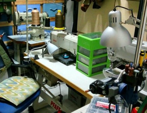 Moving sewing workshop to new location